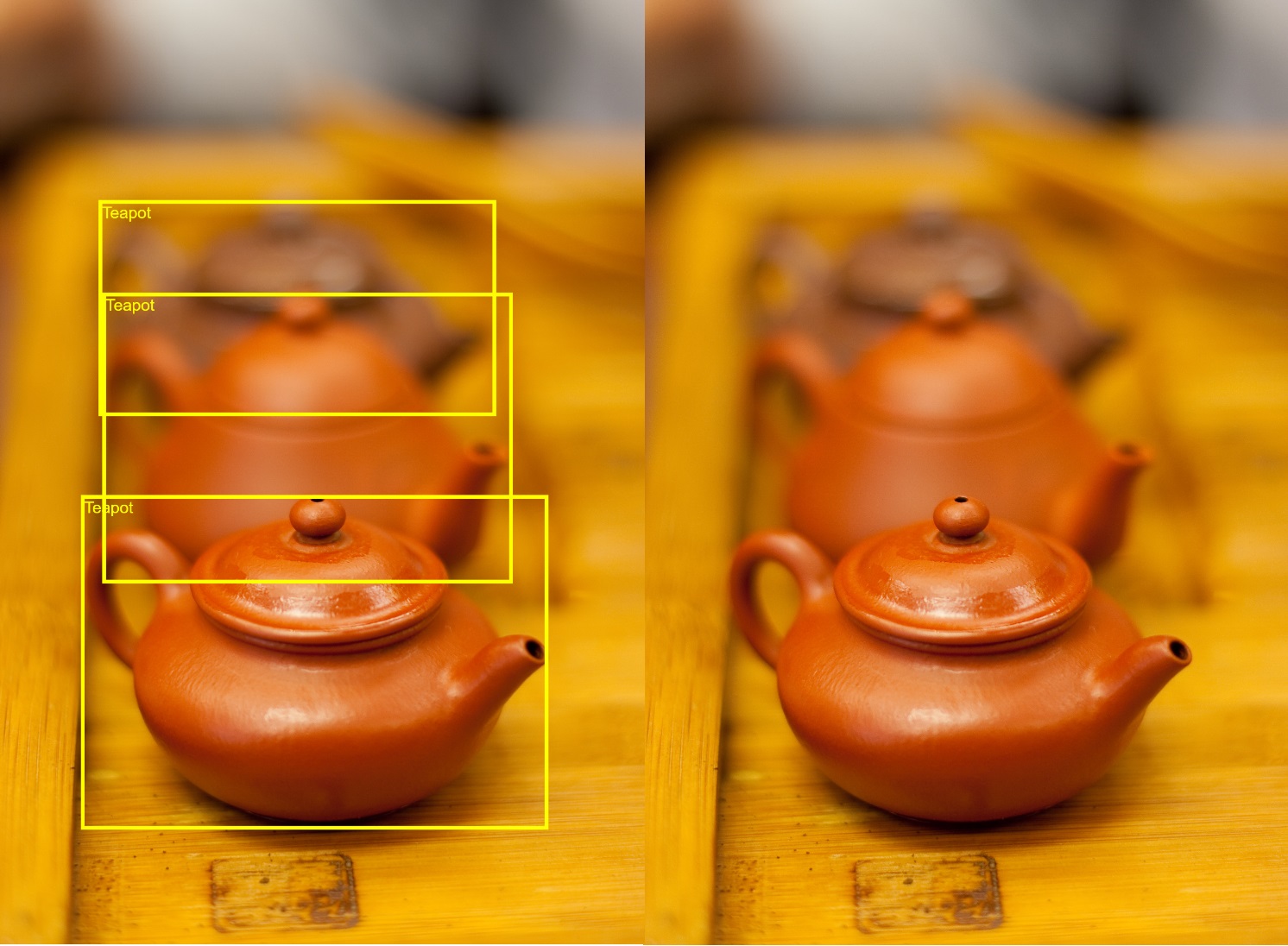 YOLOv5 on Customized Teapots Dataset